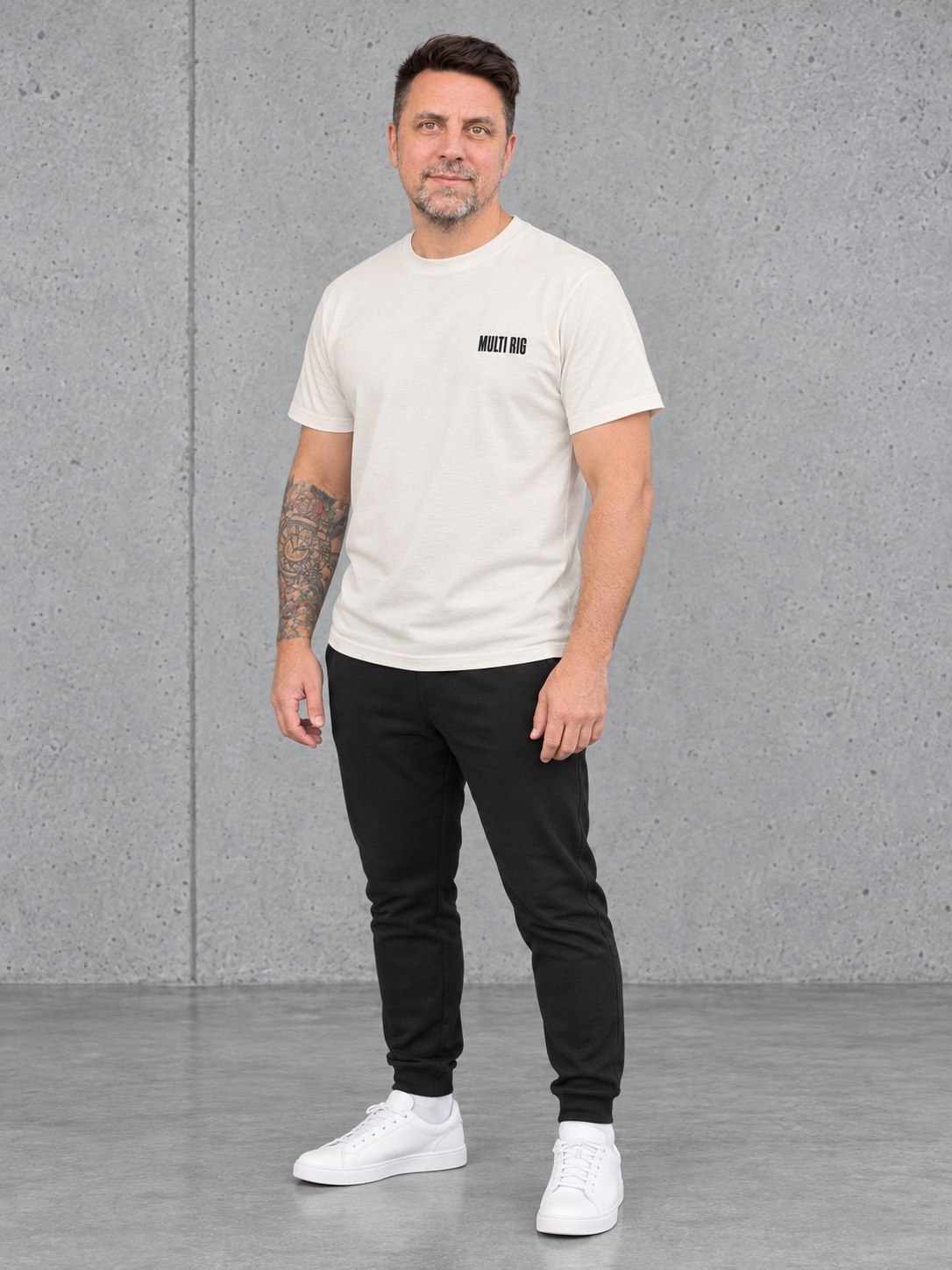 carpstylez multi rig Shirt Ivory – Ganzkörper vorne _var_ivory #farbe_ivory
