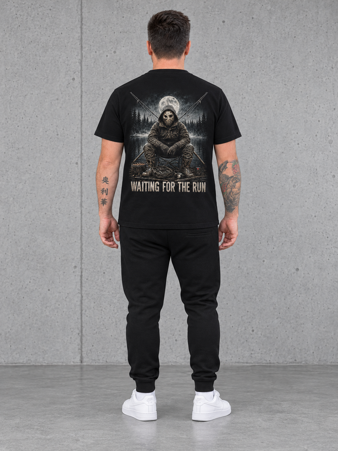LAKE HAUNT 2.0 NS305 Shirt – Ganzkörper hinten #color_black
