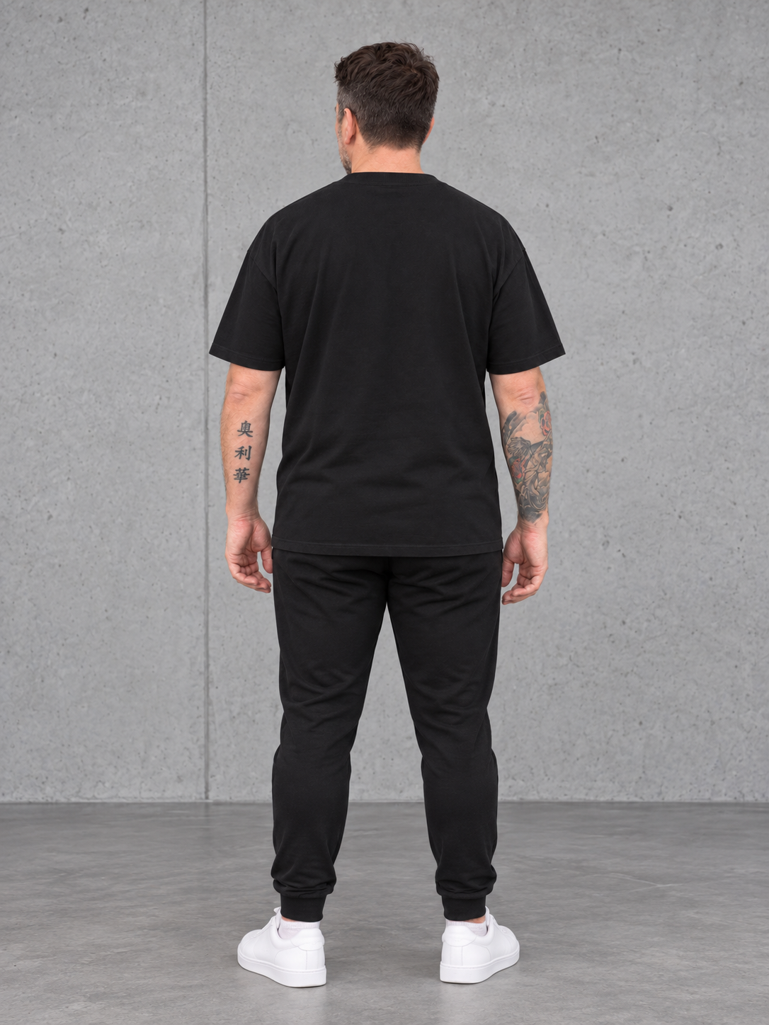 ONE-BEEP Oversize shirt Black – Ansicht 8