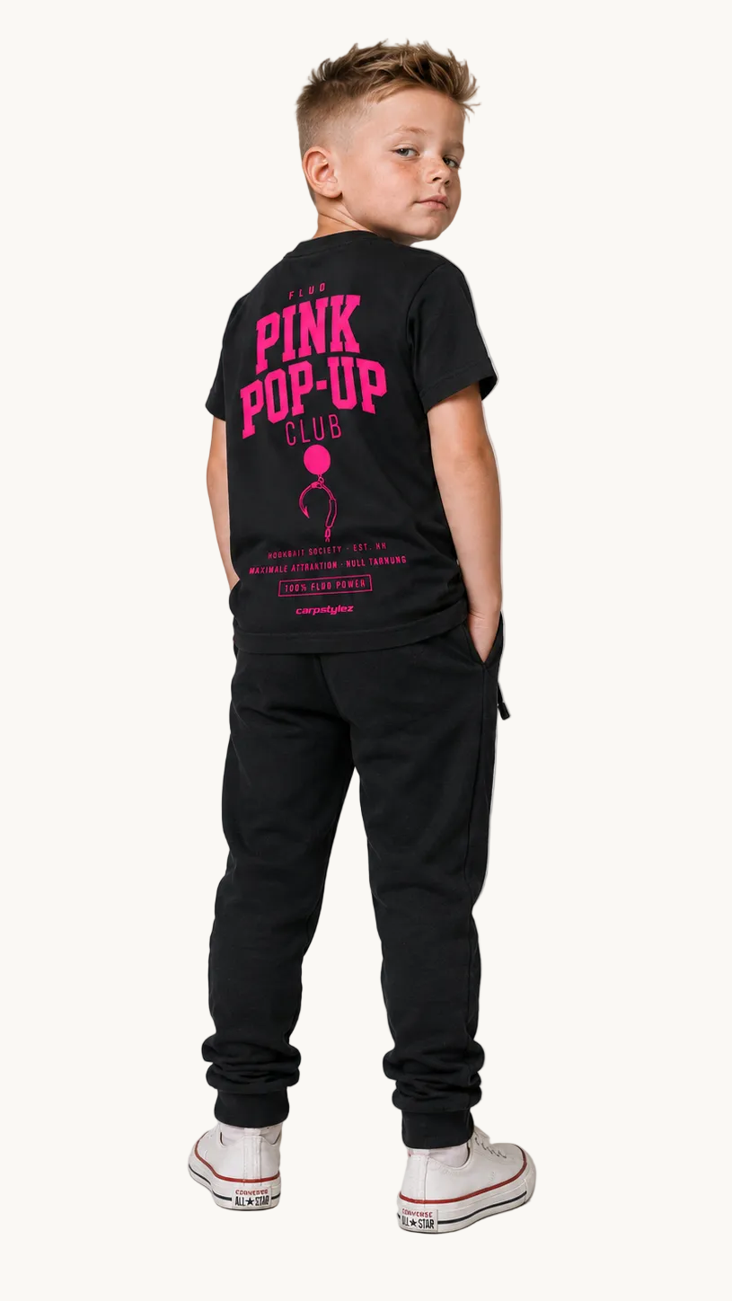 Kids FLUO PINK POP-UP Club Shirt