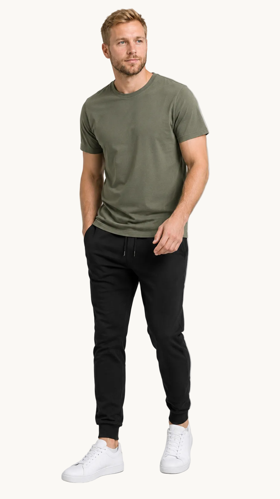 carpstylez KING CARP Shirt – Studio Mock Fullbody, Karpfen-Streetwear