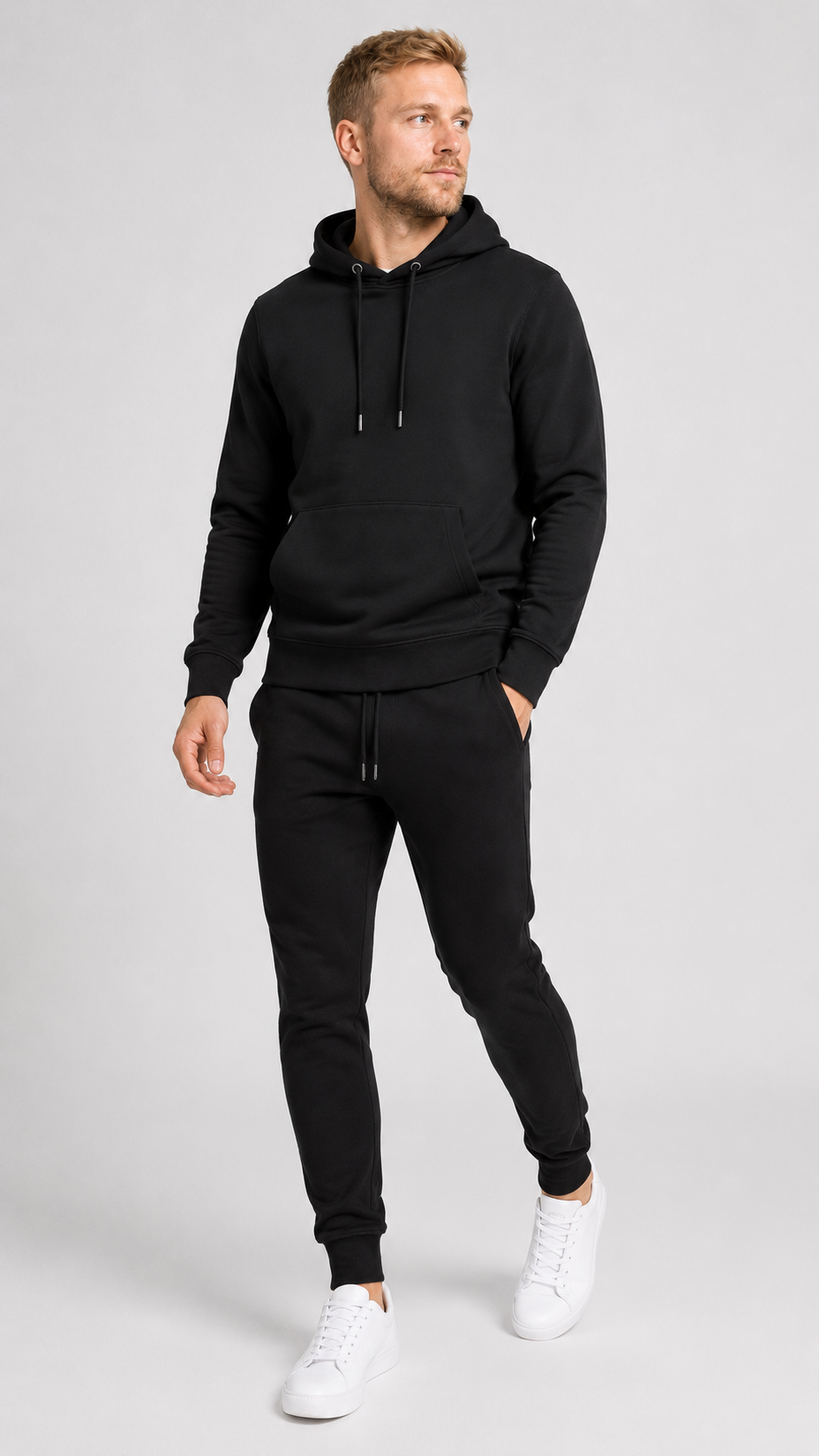 carpstylez NABB Hoodie – Studio Mock Fullbody, Karpfen-Streetwear