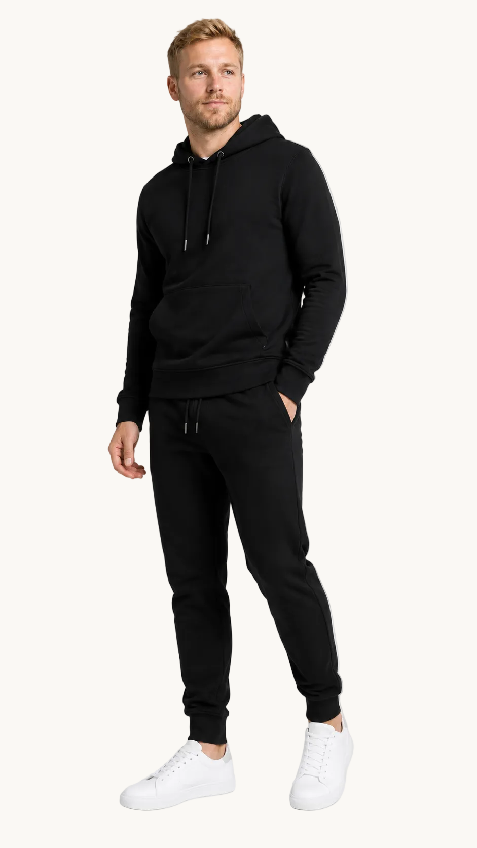 carpstylez SESSION Hoodie – Studio Mock Fullbody, Karpfen-Streetwear