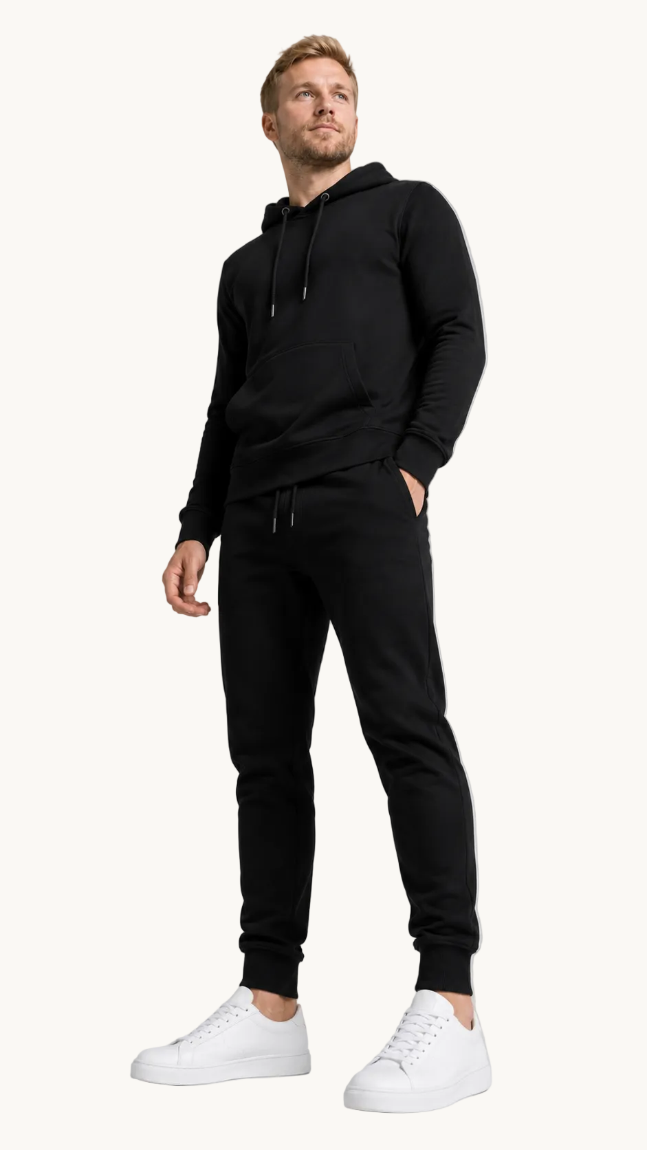 carpstylez SESSION Hoodie – Studio Mock Fullbody, Karpfen-Streetwear
