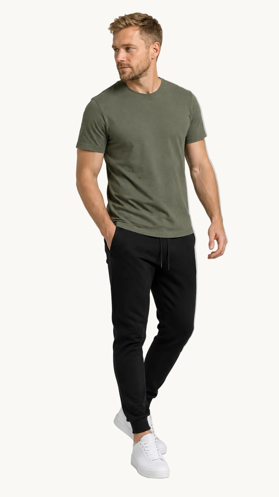 carpstylez THE RISE Shirt – Studio Mock Fullbody, Karpfen-Streetwear