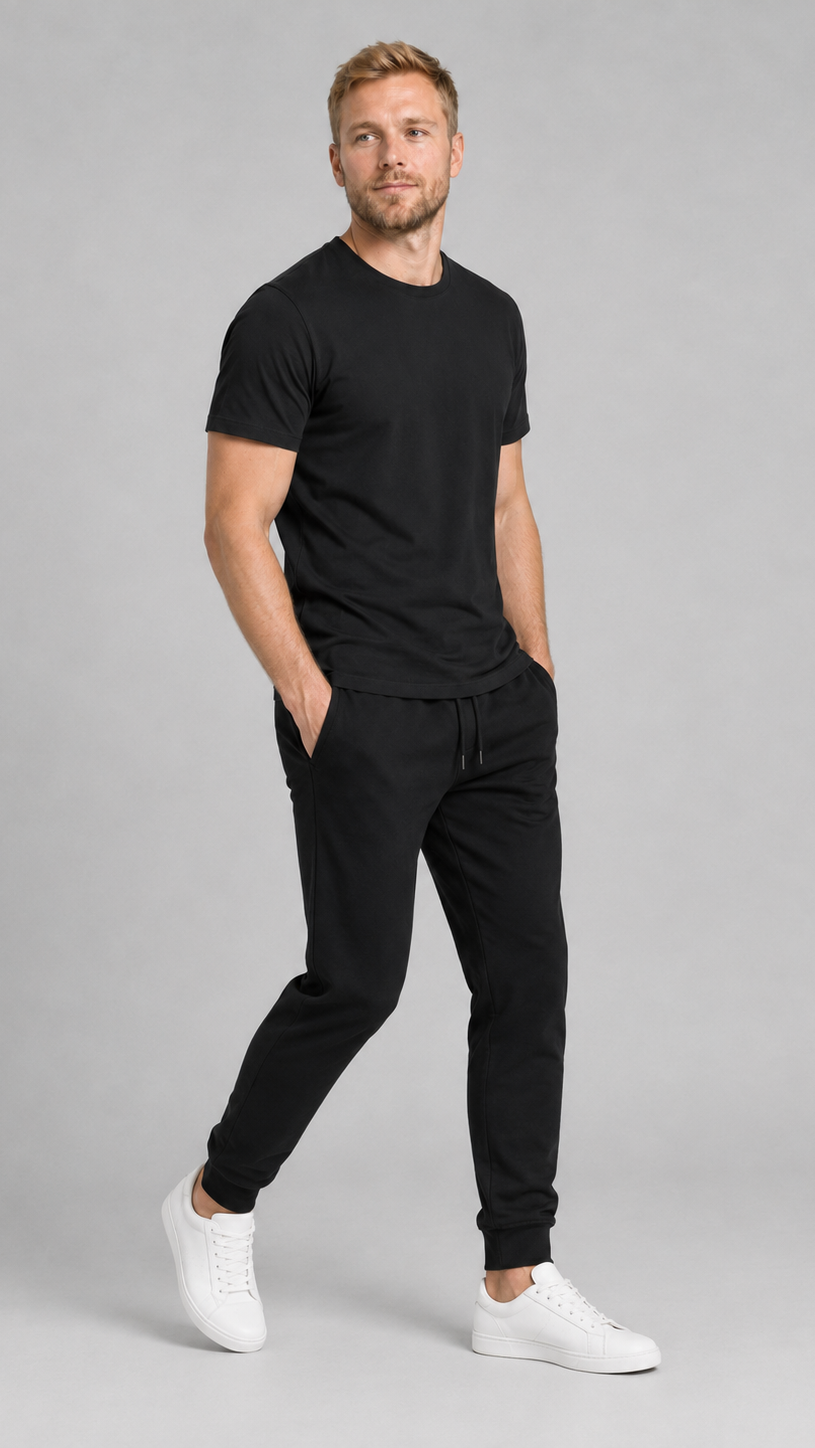 carpstylez WASHED OUT NATURE POP-UP Club Shirt – getragen, Ganzkörper Vorderseite