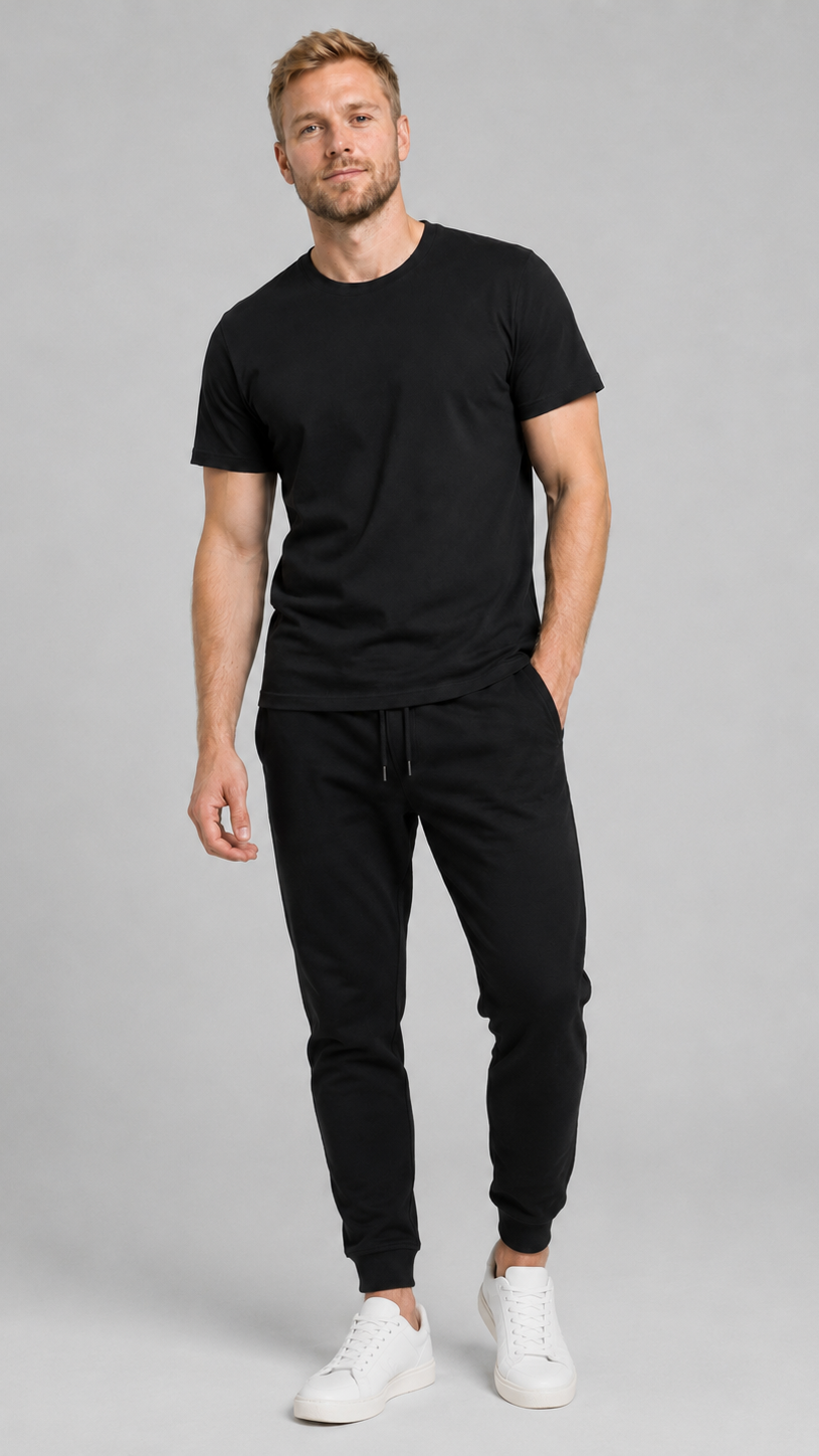 carpstylez WASHED OUT NATURE POP-UP Club Shirt – getragen, Ganzkörper Vorderseite