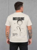 carpstylez knotless knot Shirt Ivory – Rückenansicht getragen _var_ivory #farbe_ivory