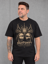 NIGHTSHIFT Oversize shirt Black – Ansicht 1