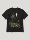 THANKS, DUMBASS Kids Shirt Black – Rückseite als Flatlay #farbe_black