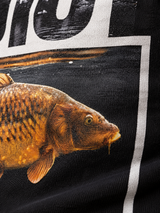 carpstylez ADDICT Shirt NS305 Black – worn-back-print-macro #farbe_black