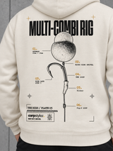 THE RIGS MULTI COMBI RIG NS401 Hoodie – Rückendruck im Detail #color_ivory