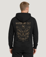 WATERLINE CULT Hoodie Black – Halfbody Rückseite #farbe_black
