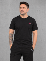 carpstylez CARPINATOR Shirt NS305 Black – halfbody-front-chestprint #farbe_black