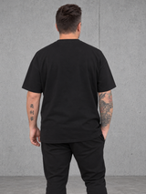 KINGFISHER SIGNAL – Oversize Shirt NS351 Black – Rückenansicht ohne Druck