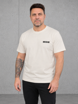 carpstylez knotless knot Shirt Ivory – Vorderansicht getragen _var_ivory #farbe_ivory