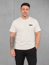 carpstylez Spinner Rig Shirt ivory – halfbody-front-chestprint _var_ivory #farbe_ivory