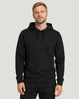 WATERLINE CULT Hoodie Black – Halfbody Vorderseite #farbe_black
