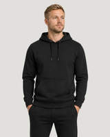 WATERLINE FIEND Hoodie Black – Frontansicht #farbe_black