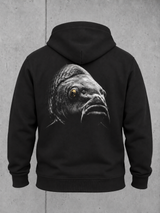 carpstylez BLACKWATER CARP Hoodie – Ghost-Mock Rücken #farbe_black