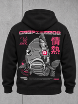 CARPINATOR Hoodie NS401 Black – Ghost Mock Rücken #farbe_black