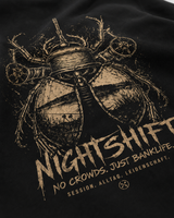 NIGHTSHIFT NS401 Black – DTF Druckdetail #farbe_black