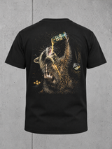 carpstylez ROCC ON NS305 Shirt Black – Ghost Rücken #farbe_black