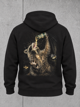 ROCC ON Hoodie Black – 3D Ghost Rückseite #farbe_black