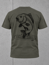 THE RISE Shirt – 3D Rückenansicht #farbe_organic khaki