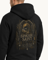 BANKSIDE SAINT getragenes Backprint Detail