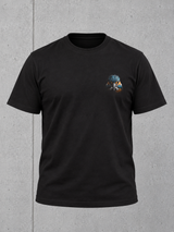 carpstylez BLACKWATER KINGFISHER NS305 Shirt Black – 3D Ghost Vorderseite mit Brustmotiv #farbe_black, schwarz