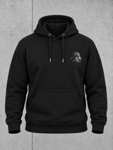 BLACKWATER KINGFISHER Hoodie – Ghost Vorderseite #farbe_black