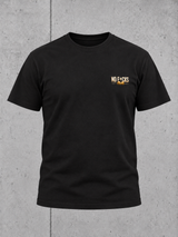 NO F*CKS Shirt Black – 3D Ghost Vorderseite #farbe_black