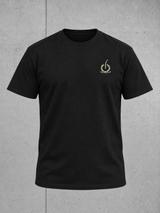 carpstylez OFFLINE Shirt Black Camo – Ghost Vorderseite mit Camo-Brustlogo #farbe_black camo