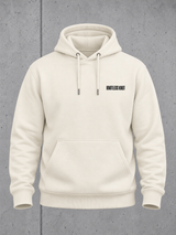 THE RIGS KNOTLESS KNOT NS401 Hoodie – Ghost Vorderansicht mit Brustprint #color_ivory