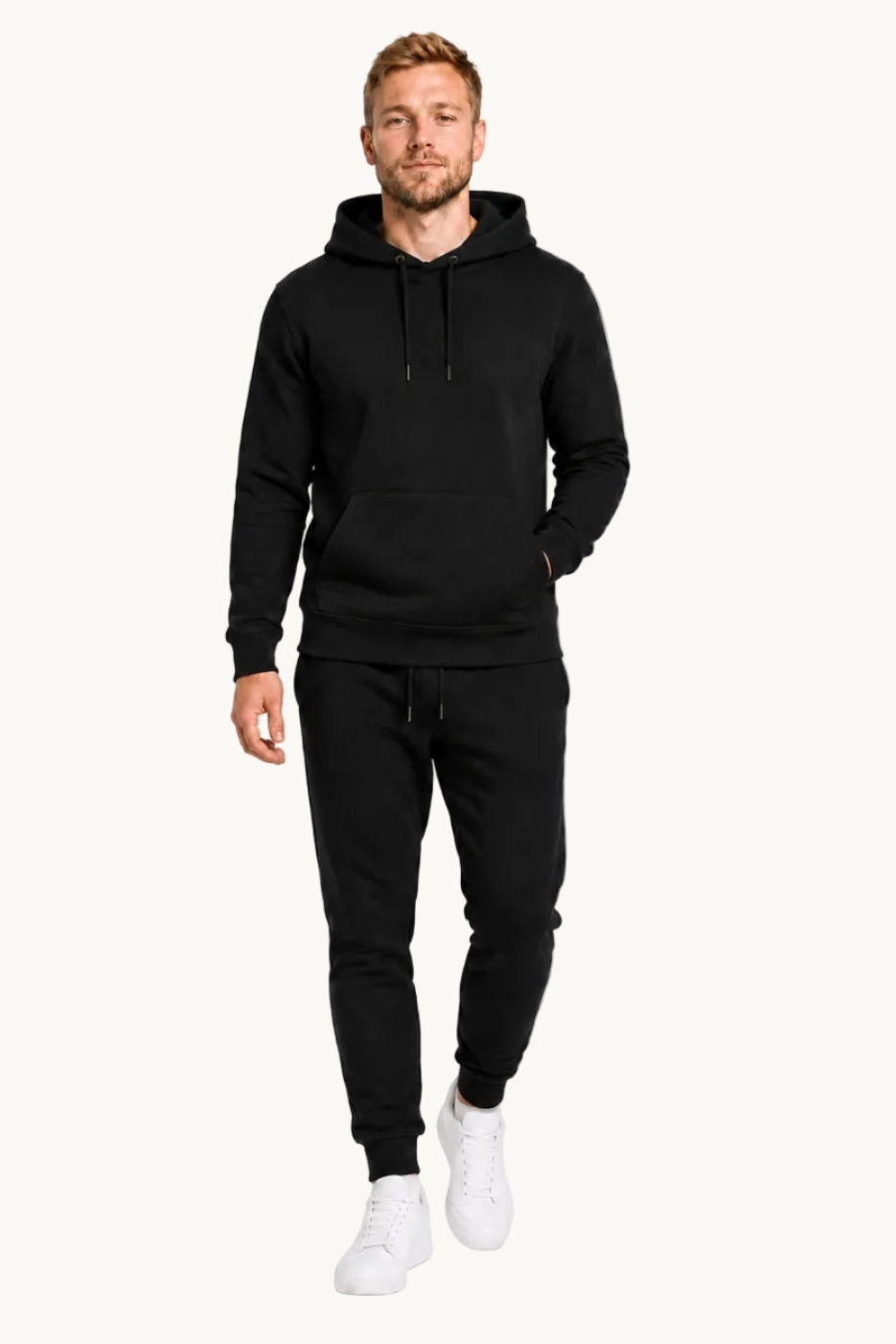 NIGHTSHIFT NS401 Black – Fullbody Vorderseite