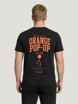 carpstylez WASHED OUT ORANGE POP-UP Club Shirt Black – Rückenansicht am Model #farbe_black