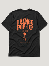 carpstylez WASHED OUT ORANGE POP-UP Club Shirt Black – Backprint Flatlay #farbe_black