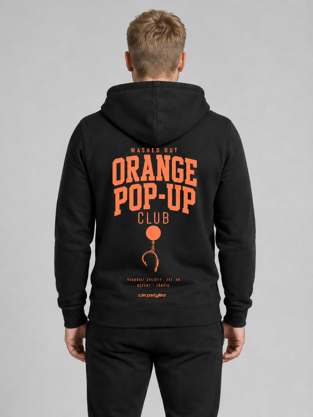 WASHED OUT ORANGE POP-UP Club Hoodie