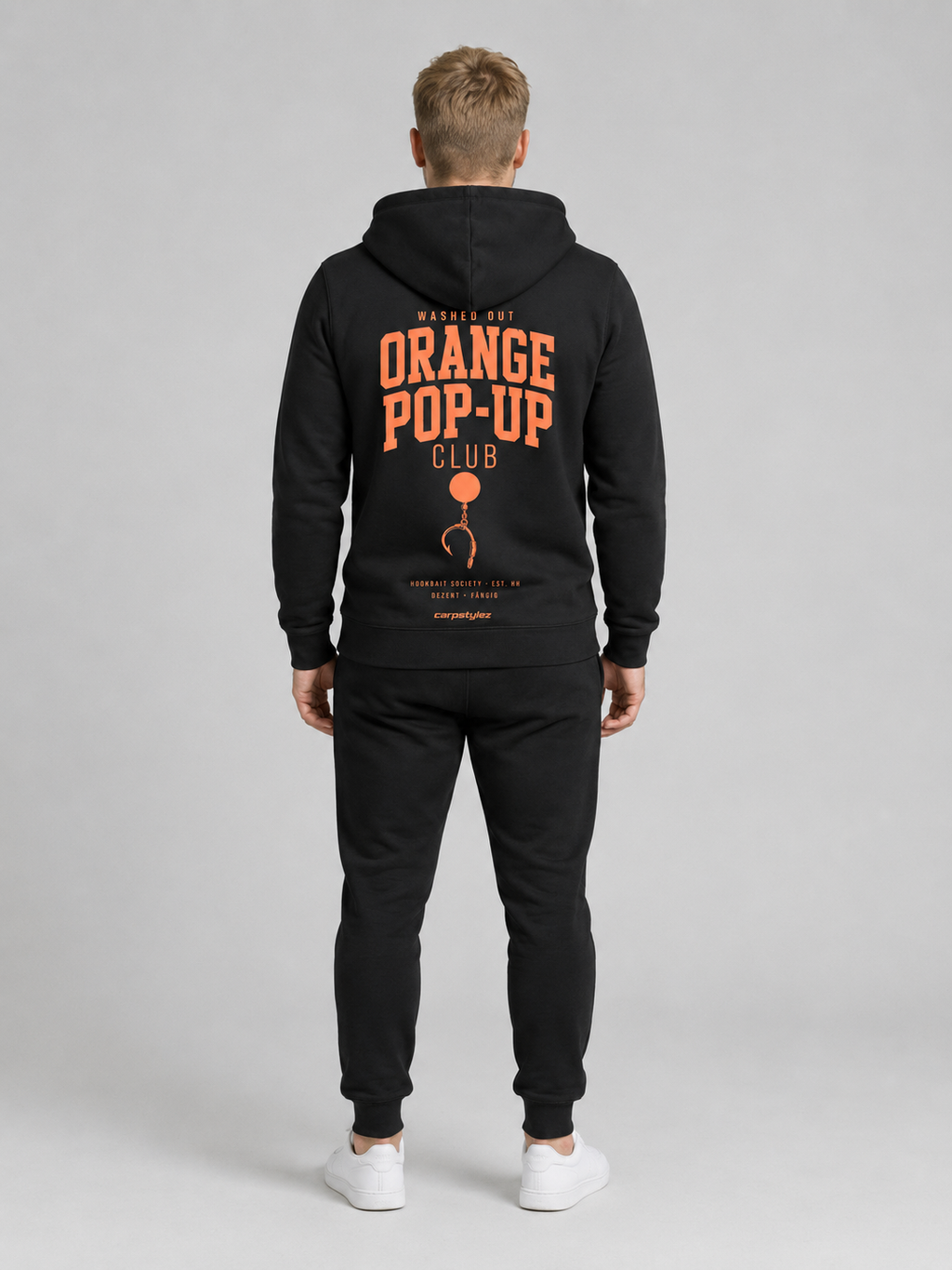 WASHED OUT ORANGE POP-UP Club Hoodie