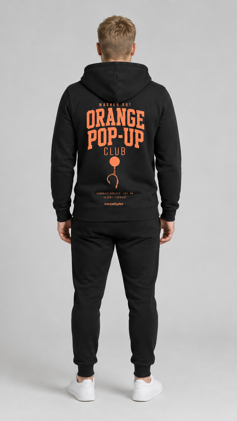WASHED OUT ORANGE POP-UP Club Hoodie