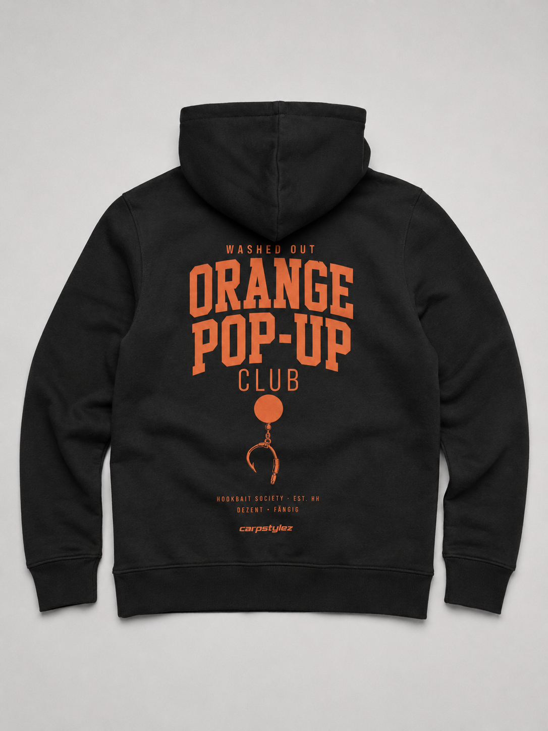 WASHED OUT ORANGE POP-UP Club Hoodie