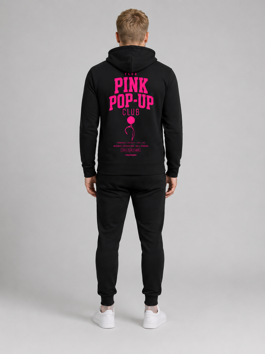 FLUO PINK POP-UP Club Hoodie