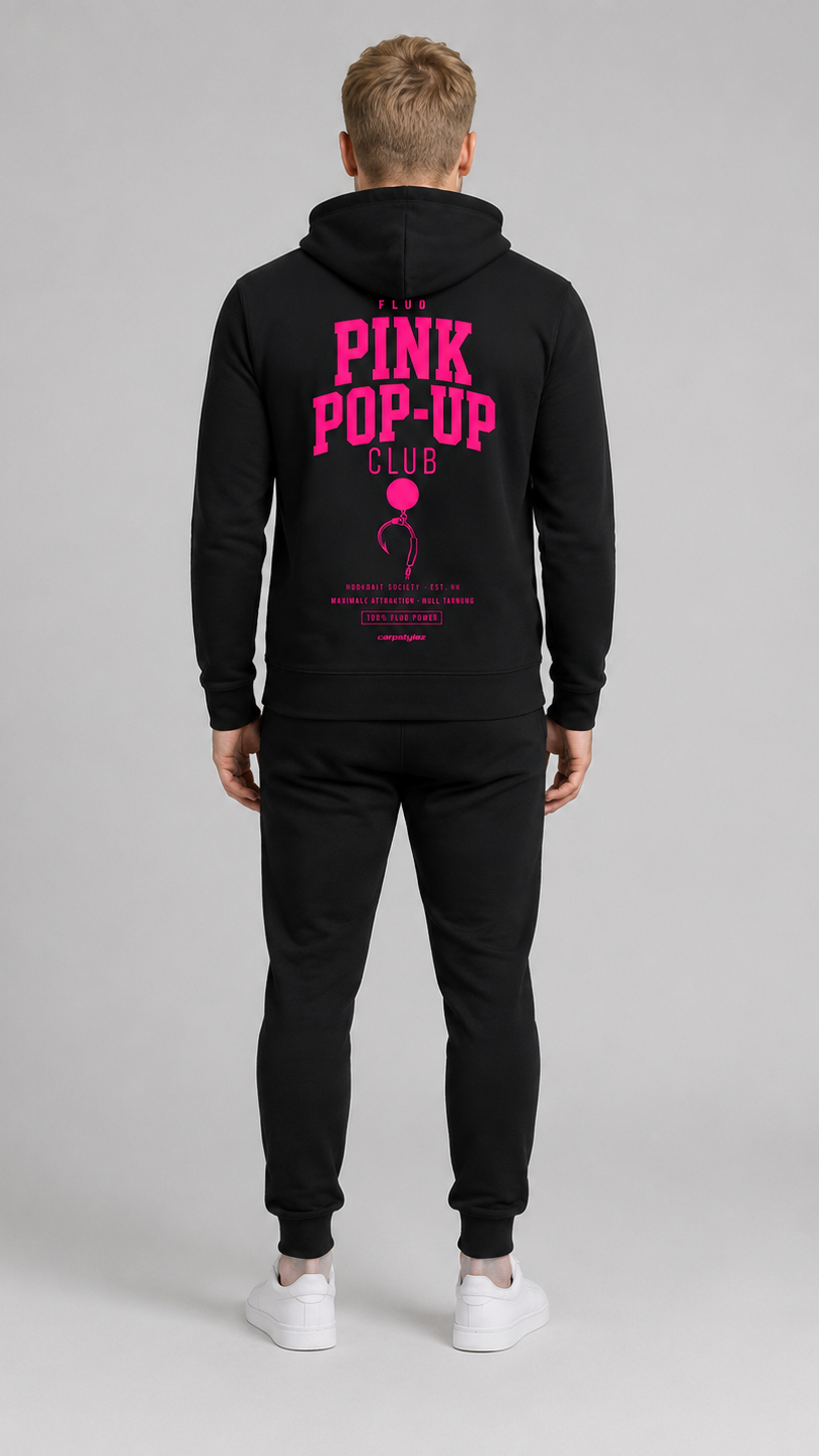 FLUO PINK POP-UP Club Hoodie