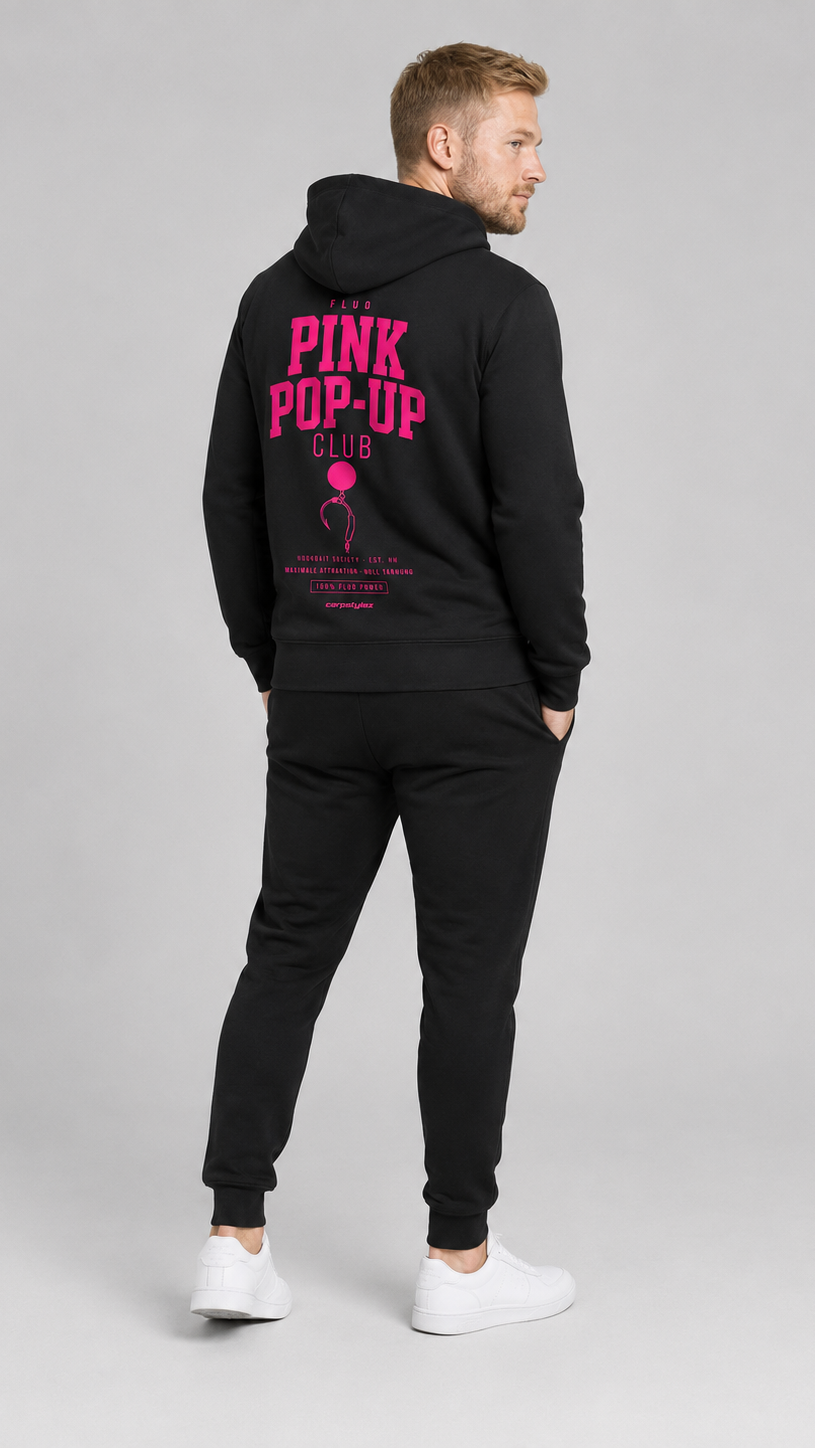 FLUO PINK POP-UP Club Hoodie