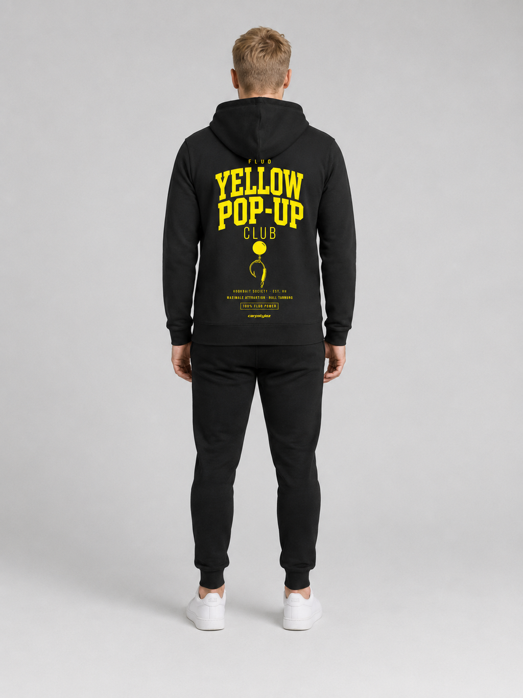 FLUO YELLOW POP-UP Club Hoodie