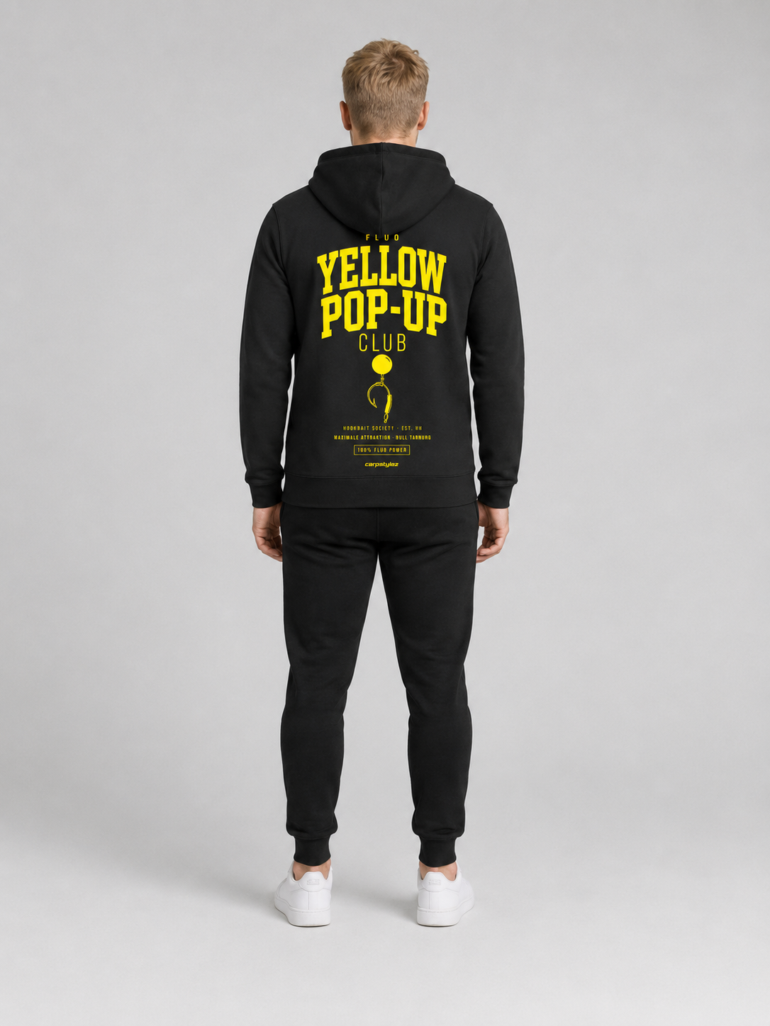 FLUO YELLOW POP-UP Club Hoodie