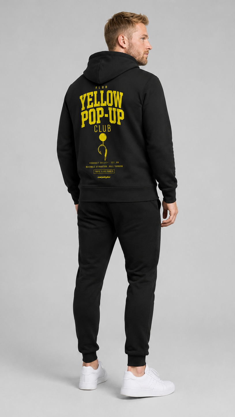 FLUO YELLOW POP-UP Club Hoodie