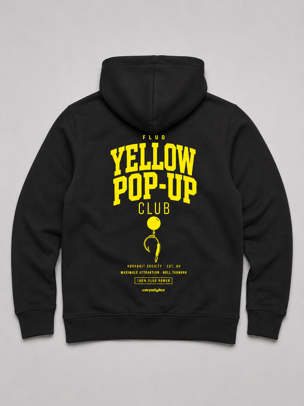 FLUO YELLOW POP-UP Club Hoodie