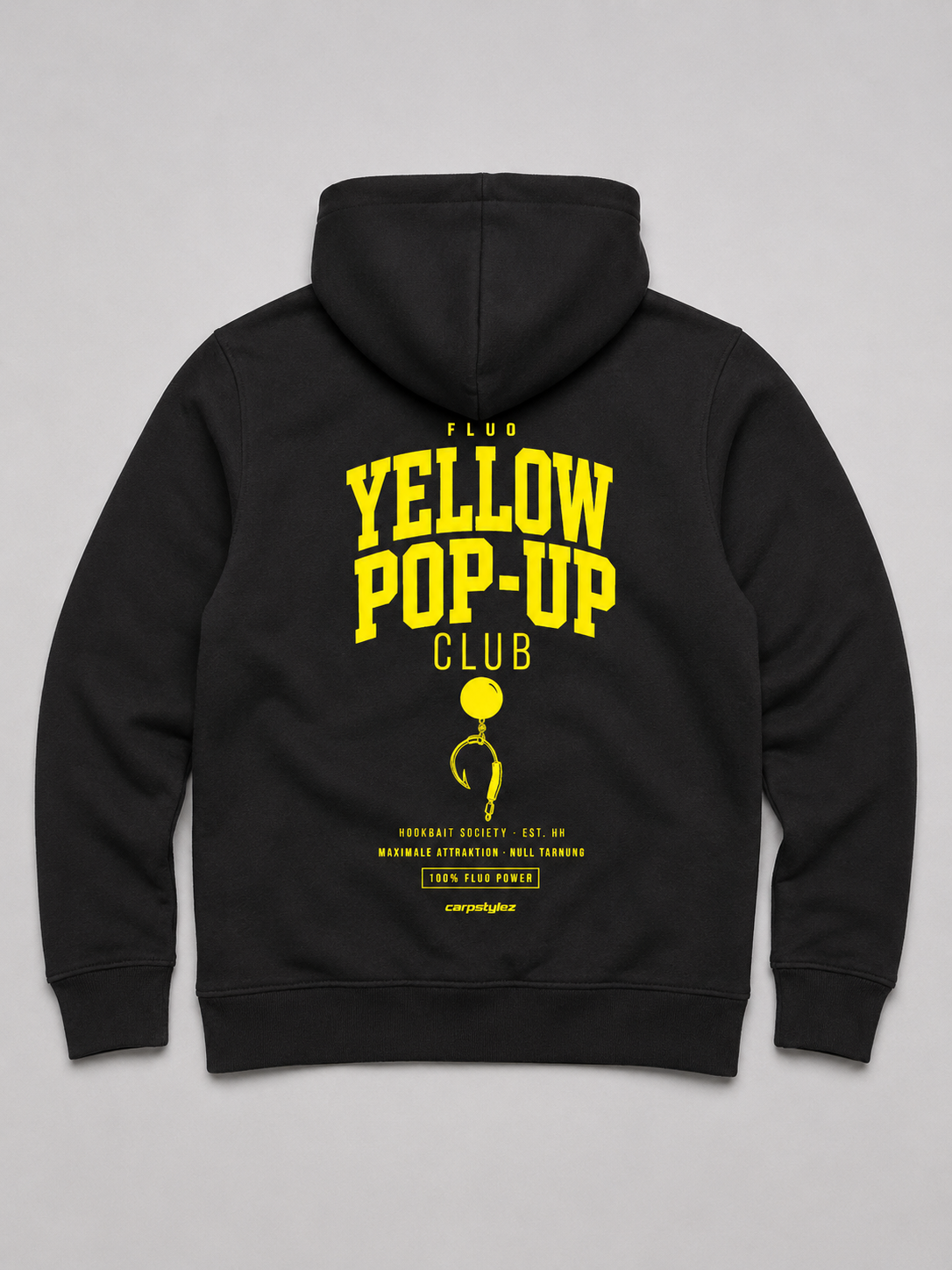 FLUO YELLOW POP-UP Club Hoodie